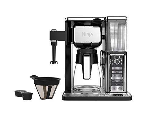 Ninja CF091 Coffee Makers, 50 oz, Silver